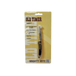 2 3/4" Closed Mighty Mite Lock Blade,Clam OLD-TIMER-BY-BTI-TOOLS