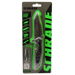 Stonewash  High Carbon S.S. Blade,Trapped SCHRADE-BY-BTI-TOOLS
