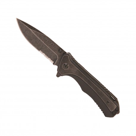 Stonewash S.S. Blade,G10 & Alum Handle,BX SCHRADE-BY-BTI-TOOLS