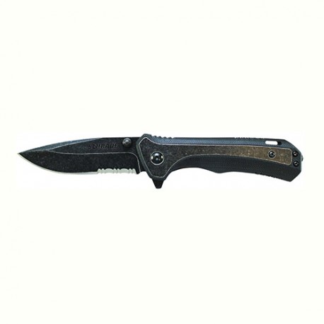 Stonewash, S.S. Blade, G10 Handle,Trapped SCHRADE-BY-BTI-TOOLS