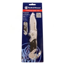 First Response wDrop Pnt Blade ,Clam SMITH-WESSON-BY-BTI-TOOLS