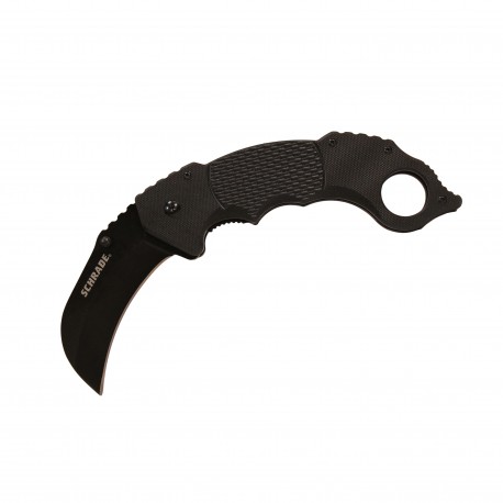 G10 Hdl, Karambit Blade, Rev Clip,Boxed SCHRADE-BY-BTI-TOOLS