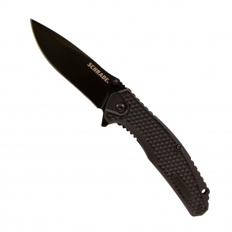 Liner Lock, Drop Point Blade,Trapped SCHRADE-BY-BTI-TOOLS