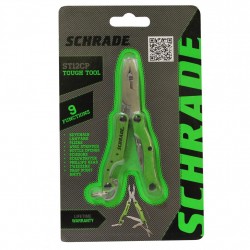 Keychain Tool w/Lanyard,Clam SCHRADE-BY-BTI-TOOLS
