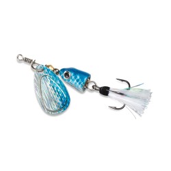 Vibrax Shallow Spinner 3/16  Blue Shad BLUE-FOX
