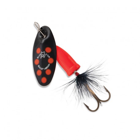 Vibrax Bullet Fly 1 Black/Fluorescent Red BLUE-FOX