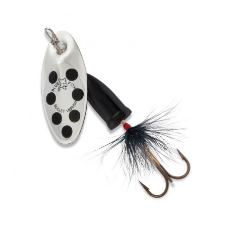 Vibrax Bullet Fly 1  Silver / Black BLUE-FOX
