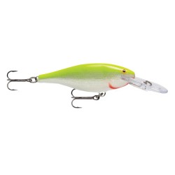 Shad Rap 07 Silver Fluorescent Chartreuse RAPALA