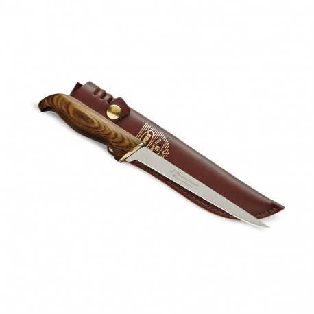 Presentation Fillet Brwn Laminate H&le 6" RAPALA