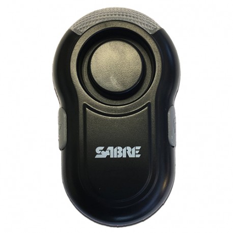 Personal Alarm with LED Light - Black SABRE