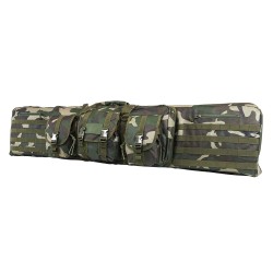 Vism Dble Carbine Case/Woodlnd Camo/55 In NCSTAR