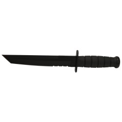 Black Tanto Knife Serrated KA-BAR