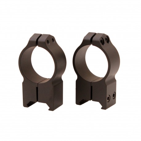Warne 30mm, PA, Extra High Matte Rings WARNE-SCOPE-MOUNTS