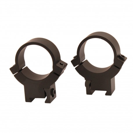 Warne 1 inch, 7.3/22, High Matte Rings WARNE-SCOPE-MOUNTS