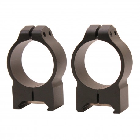 Warne 30mm, PA, Medium Matte Rings WARNE-SCOPE-MOUNTS