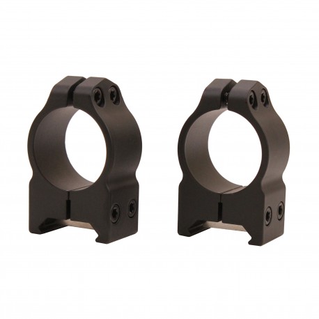 Warne 1 inch, PA, Medium Matte Rings WARNE-SCOPE-MOUNTS