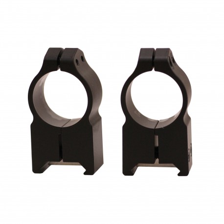 Warne 1 inch, PA, Extra High Matte Rings WARNE-SCOPE-MOUNTS