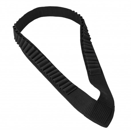 VISM 12 Guage Shot Shell Bandolier-Black NCSTAR