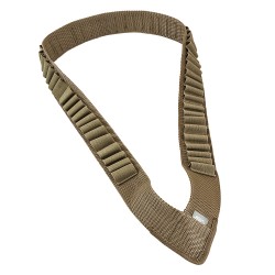 VISM 12 Guage Shot Shell Bandolier - Tan NCSTAR