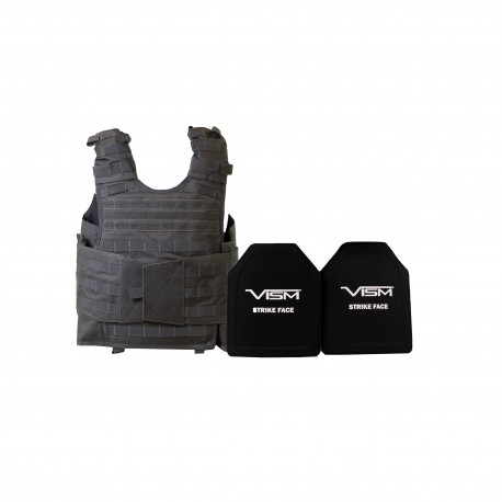 Expert Carrier Vest w/Two 10"X12"/UrbnGry NCSTAR