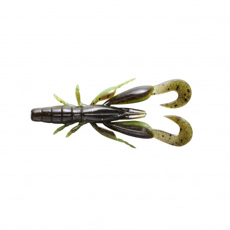 Chunk Craw 4" Green Pumpkin Chartreuse JACKALL-LURES