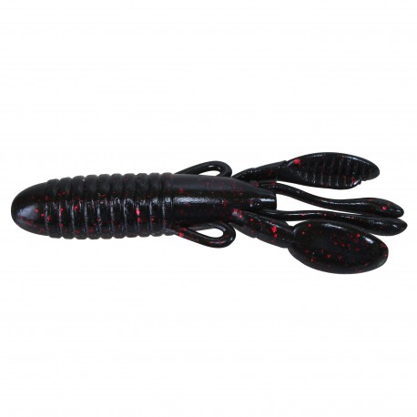 Cover Craw 4 Black Red Flake JACKALL-LURES