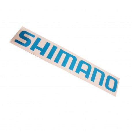 SHM DECAL SET LARGE CYAN SHIMANO