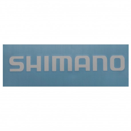 SHM DECAL SET LARGE WHITE SHIMANO