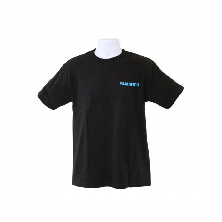SHM SS CTN TEE XXL BLACK SHIMANO