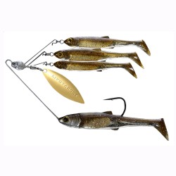 BB Lrg SRS,MSV,Dark Amber/Gold,5/0,1/2oz LIVETARGET-LURES