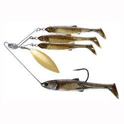 BB MED SRS,MSV,Dark Amber/Gold,4/0,3/8oz LIVETARGET-LURES