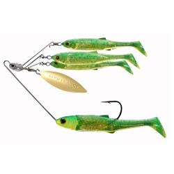 BB Lrg SRS,MSV,Lime Chrtrse/Gld,5/0,1/2oz LIVETARGET-LURES
