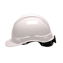 RL Cap Style 4 Pt Ratchet  White PYRAMEX-SAFETY-PRODUCTS