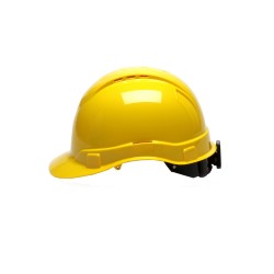 RL Vented Cap Style 4 Pt Ratchet  Yellow PYRAMEX-SAFETY-PRODUCTS