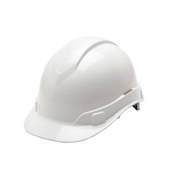 RL Cap Style 6 Pt Ratchet  White PYRAMEX-SAFETY-PRODUCTS