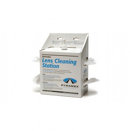 Lens Cleaning Station w/16 oz Solution PYRAMEX-SAFETY-PRODUCTS