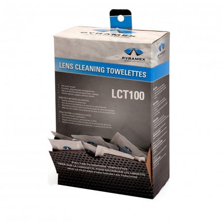 100 Indiv packed Lens Cleaning Towelettes PYRAMEX-SAFETY-PRODUCTS