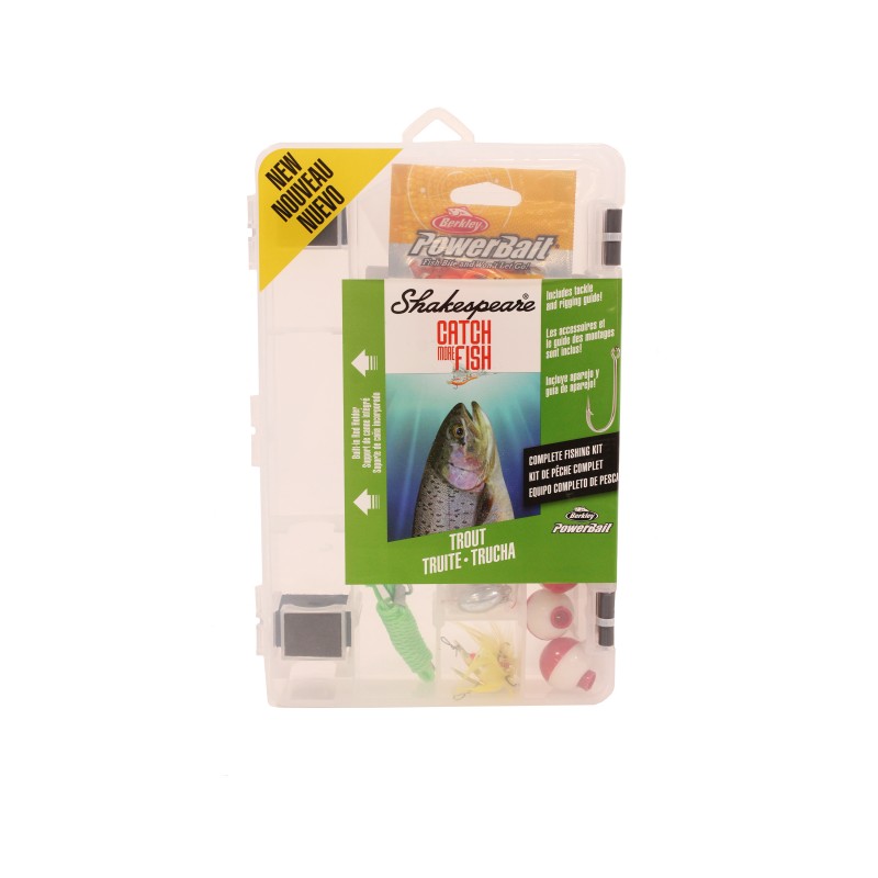 TROUT2TBKIT Skp Trout Tackle Box Kit SHAKESPEARE Outdoority