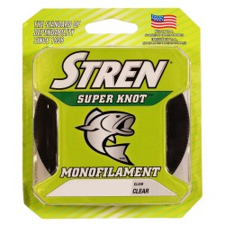 SSNFS12-15 STR SKNOT MONO 12LB 220YD CLR STREN