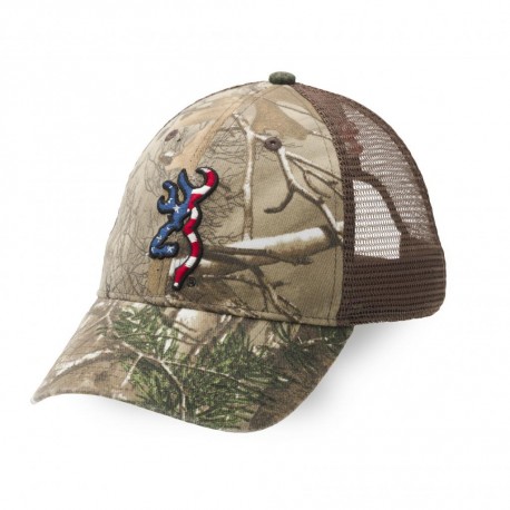 Cap,Patriot Rtx Mesh Back BROWNING