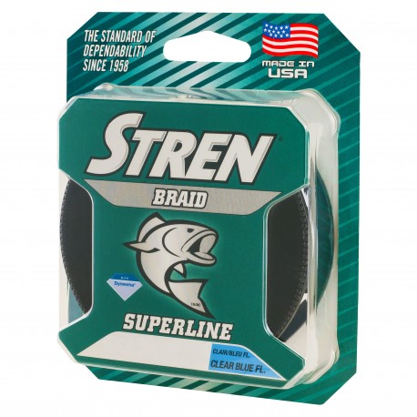 SBDFS20-26 BraidClear/BlueFluor20lb 150yd STREN