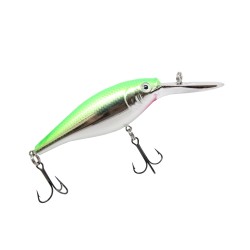 FFSH5M-LIC FLCKR SHAD MED 5CM LIMECHROME BERKLEY