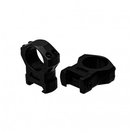 1"/2PCs Med. Pro Steel Picatinny Rings LEAPERS-INC