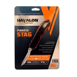 Piranta-Black Stag,CP HAVALON-KNIVES