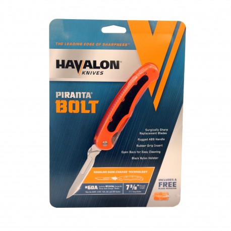 Piranta-Bolt Blaze Orange,CP HAVALON-KNIVES