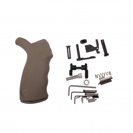 AR-15 Lr Pt Kt W/O Fire CntrlGrp w/DE Grp ERGO