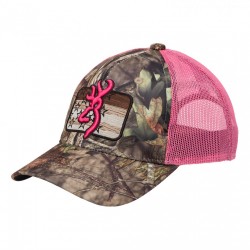 CAP, DOWNWIND PINK BROWNING