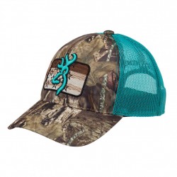 CAP, DOWNWIND TEAL BROWNING
