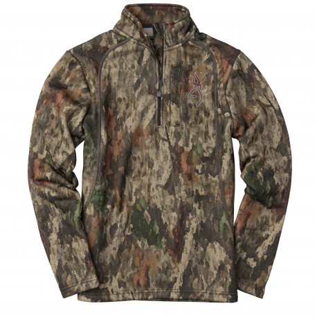 SHT,YOUTH,WASATCH,1/4ZIP,TD-X,S BROWNING