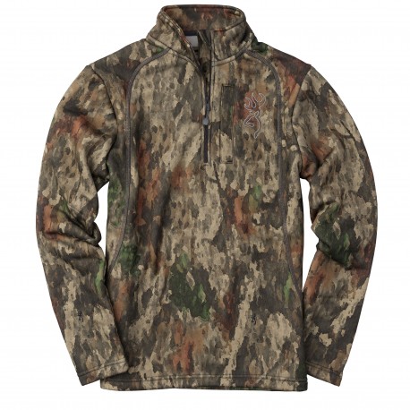SHT,YOUTH,WASATCH,1/4ZIP,TD-X,M BROWNING